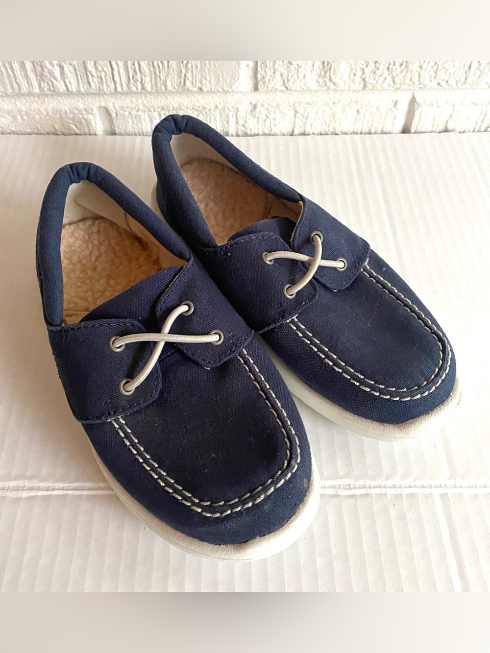 UGG Blue TreadLite  Boat Shoe Rubber Sole Size 12 NWOB